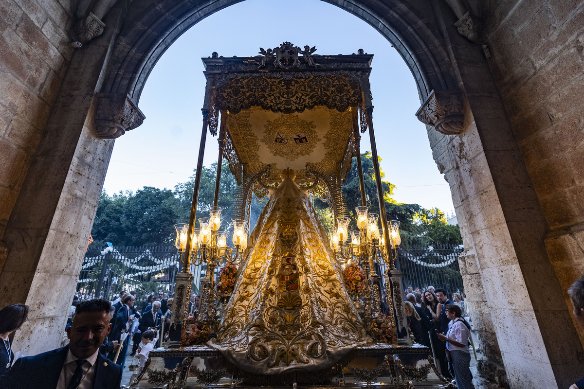 Procesión de la Virgen del Prado de Ciudad Real Feria de Agosto  / RUEDA VILLAVERDE