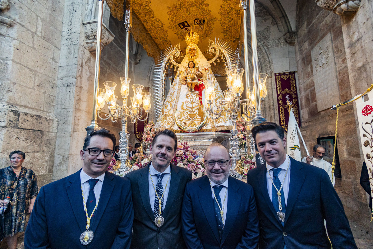 Procesión de la Virgen del Prado de Ciudad Real Feria de Agosto  / RUEDA VILLAVERDE