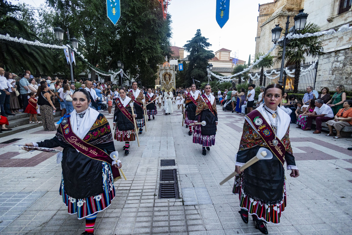 Procesión de la Virgen del Prado de Ciudad Real Feria de Agosto  / RUEDA VILLAVERDE