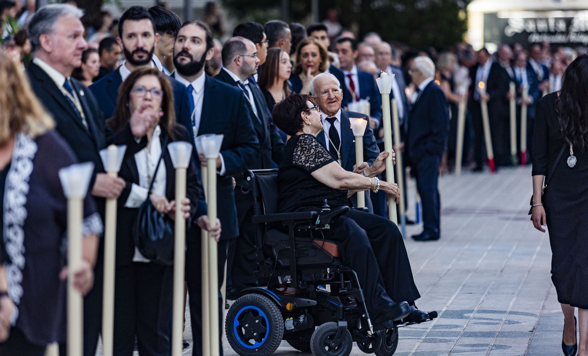 Procesión de la Virgen del Prado de Ciudad Real Feria de Agosto  / RUEDA VILLAVERDE