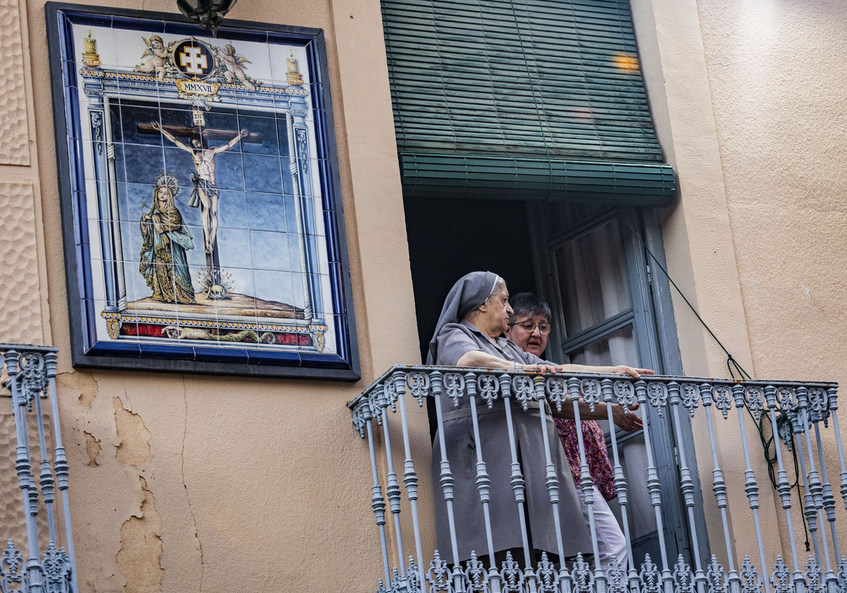 Procesión de la Virgen del Prado de Ciudad Real Feria de Agosto  / RUEDA VILLAVERDE