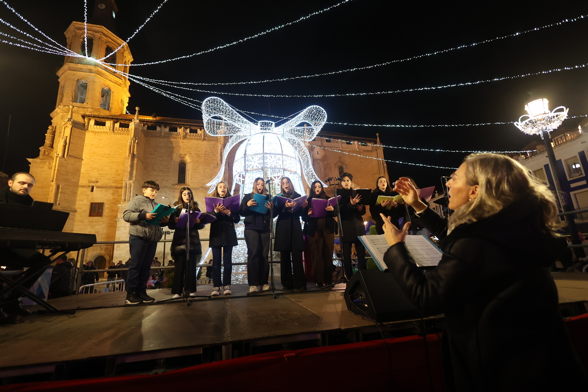 Inaguración de las luces navideñas de Valdepeñas, Luces de Navidad en Valdepeñas