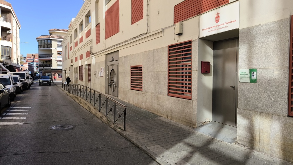 Centro de Atención a Transeúntes en la calle Borja