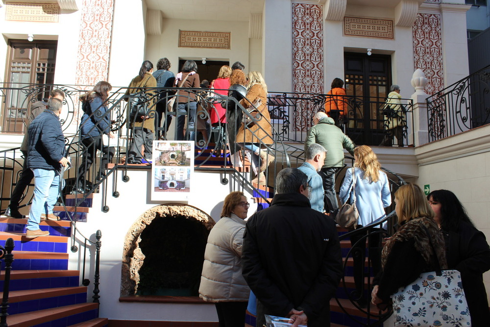 Más de 2.000 personas visitan el Palacete de la Cruz Roja