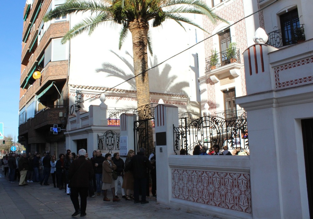 Más de 2.000 personas visitan el Palacete de la Cruz Roja