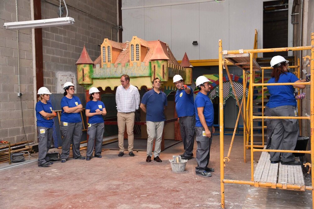 Miguelturra forma a ocho desempleados en la construcción