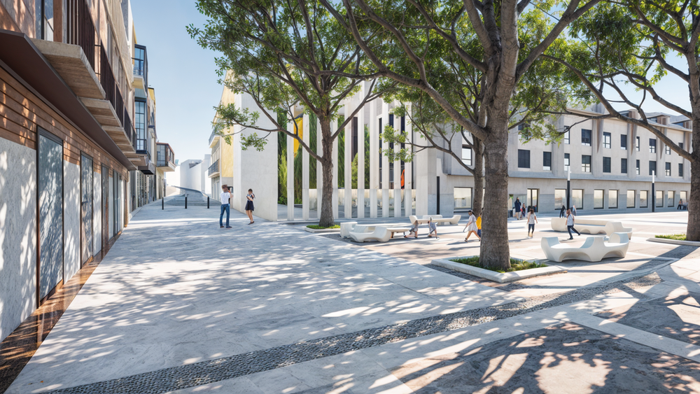 Así será la futura la Plaza Constitución de Valdepeñas