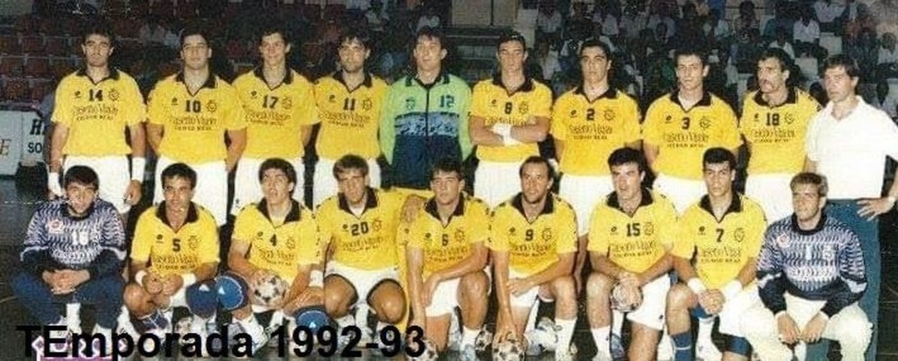 Equipo del Caserío Vigón 1992-1993, primera temporada en División de Honor.