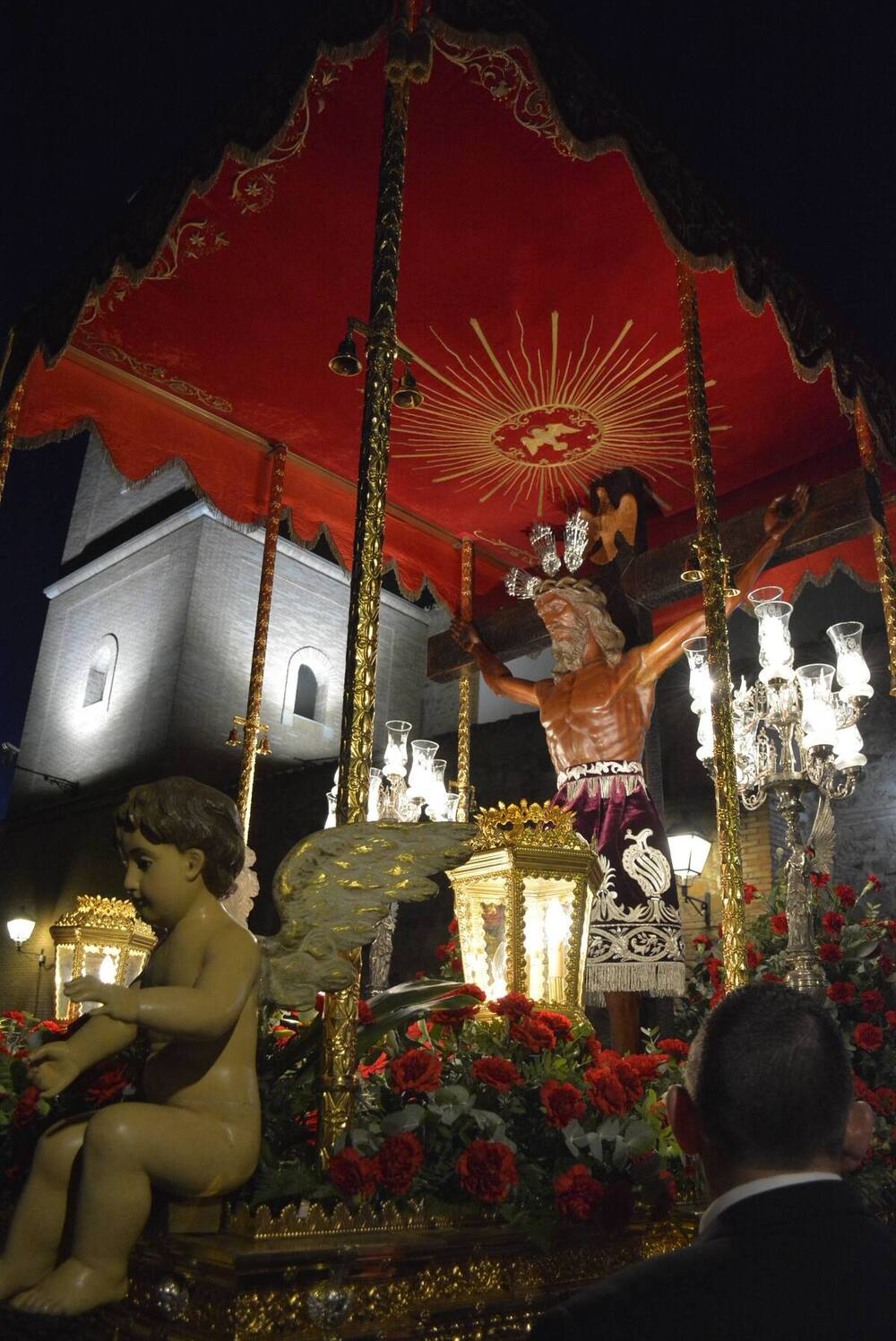 Malagón muestra su devoción al Cristo del Espíritu Santo