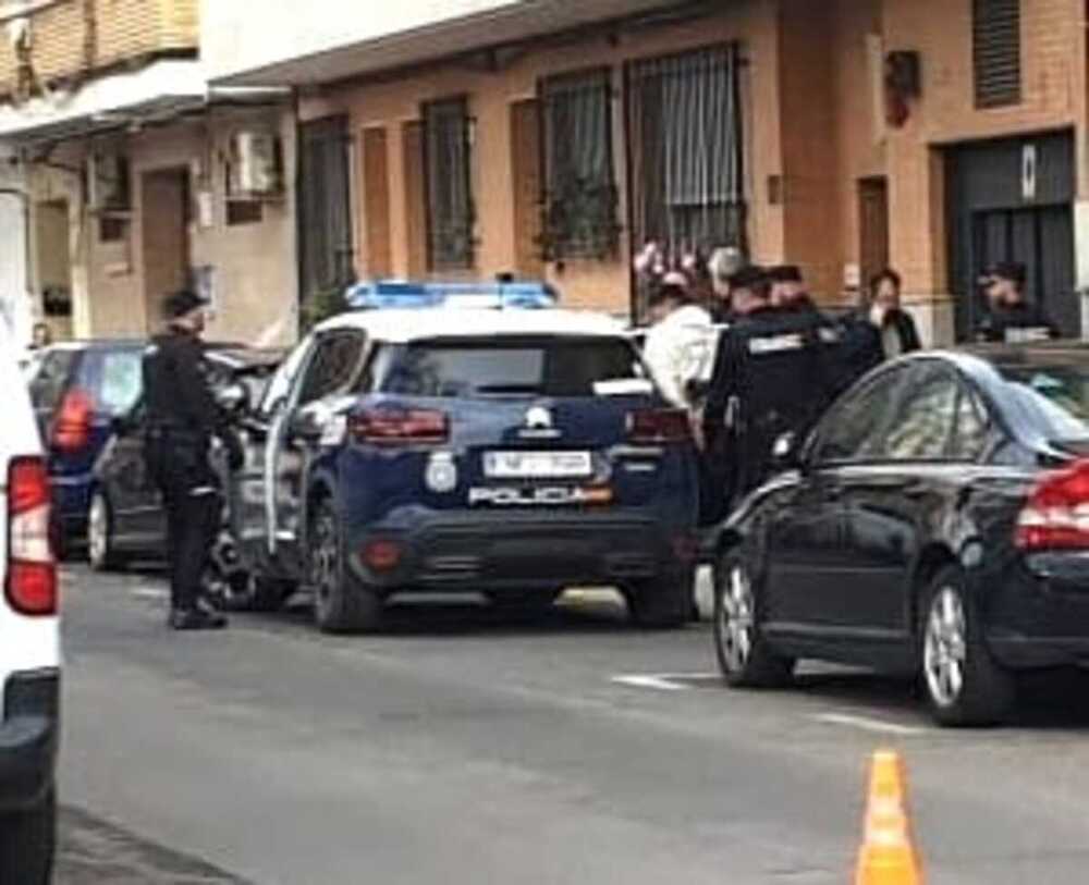 Momento de las detenciones en la calle Altagracia