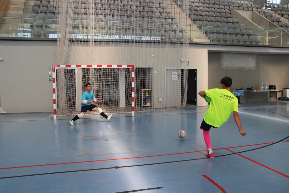 El Campus de Fútbol Sala del CD Racing reúne a 55 menores