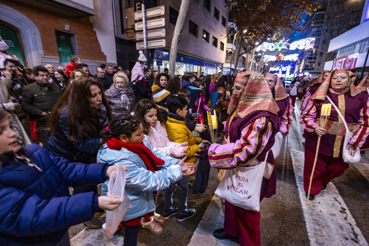 Cabalgata de los Reyes Magos, Navidad, Reyes Magos cabalgata en ciudad real  / RUEDA VILLAVERDE