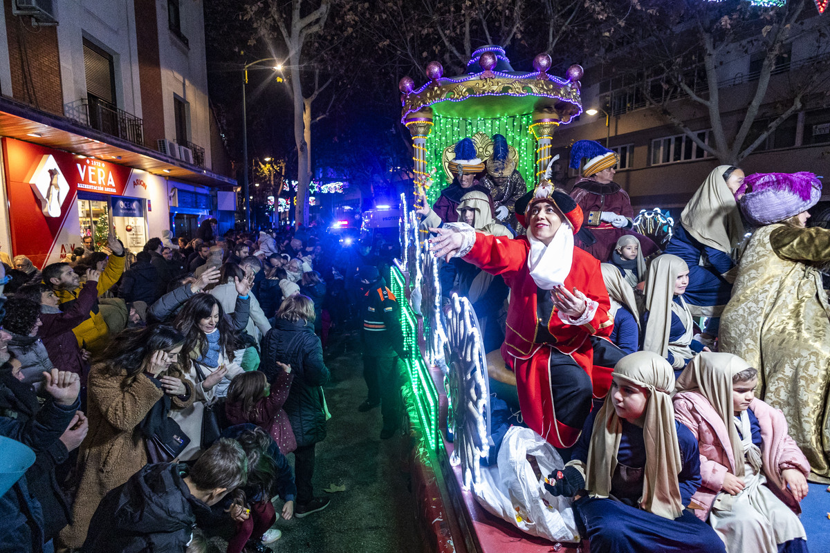 Cabalgata de los Reyes Magos, Navidad, Reyes Magos cabalgata en ciudad real  / RUEDA VILLAVERDE