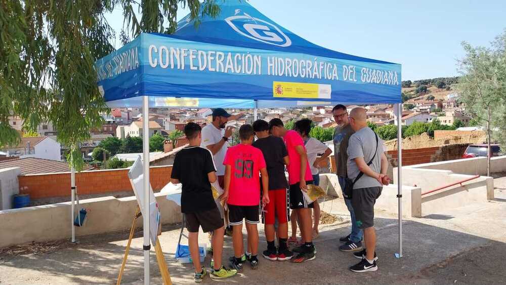 Participación de la Confederación Hidrográfica del Guadiana en la Semana Cultural de Horcajo de los Montes