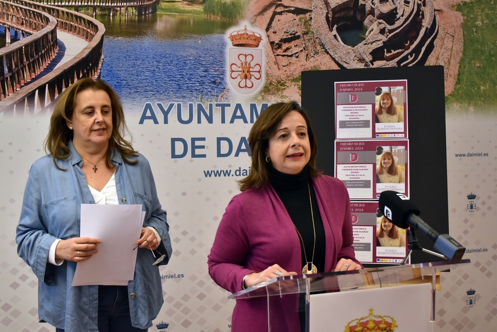 Elisa Negrete Espinosa, Premio Mujer 2024 de Daimiel 