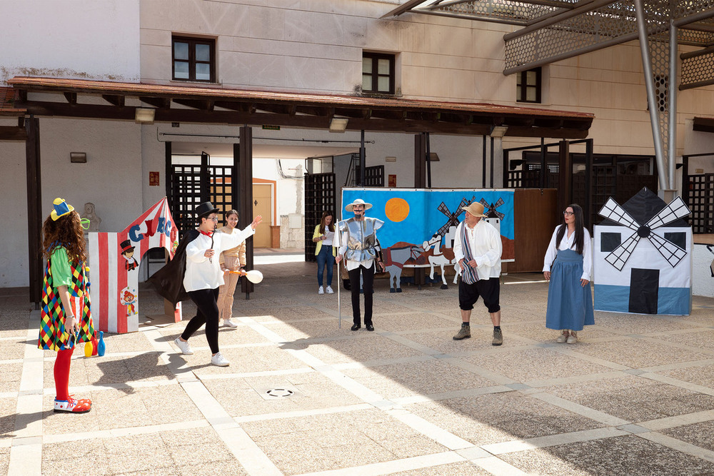 La Escuela Infantil Municipal Alba recrea El Quijote 