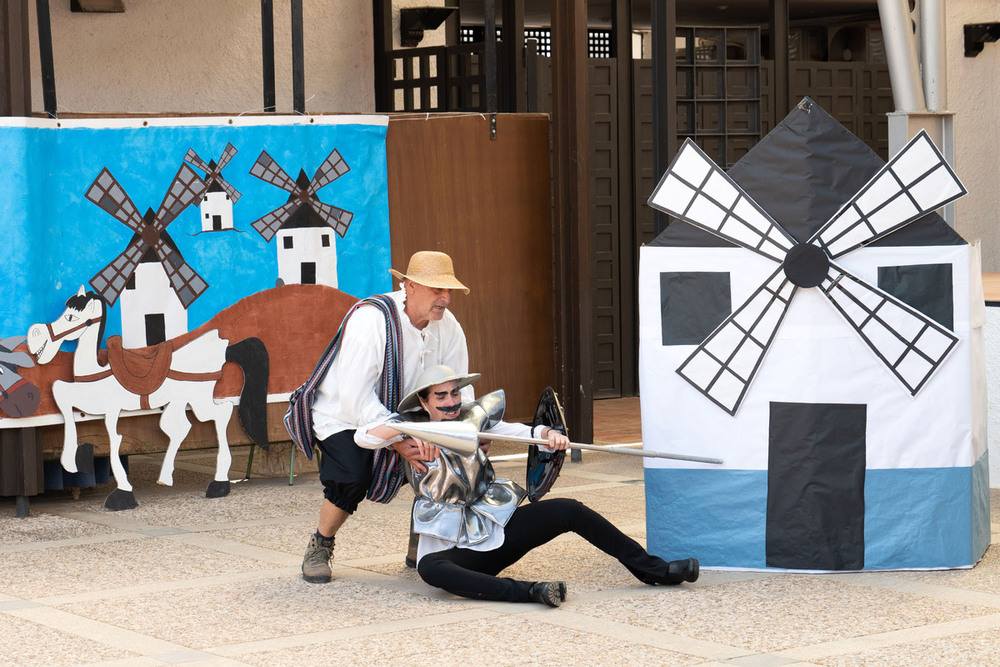 La Escuela Infantil Municipal Alba recrea El Quijote 