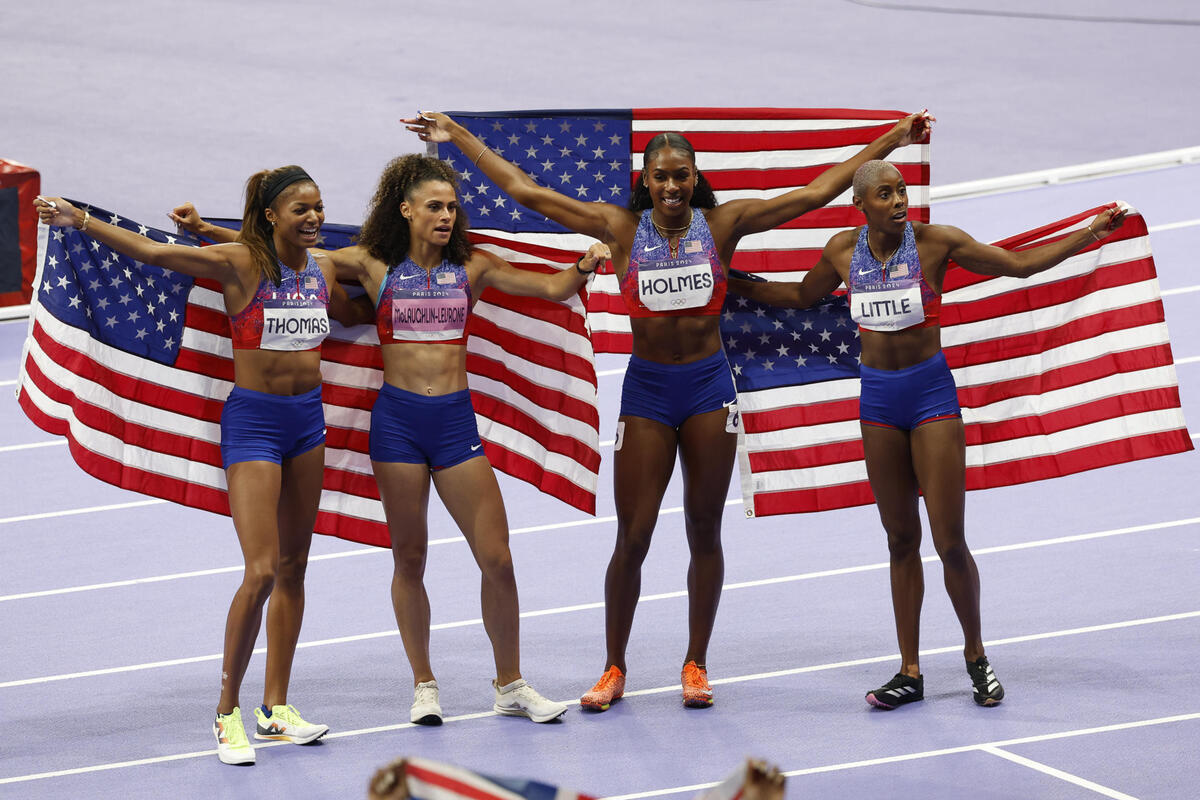 Estados Unidos arrasa en atletismo