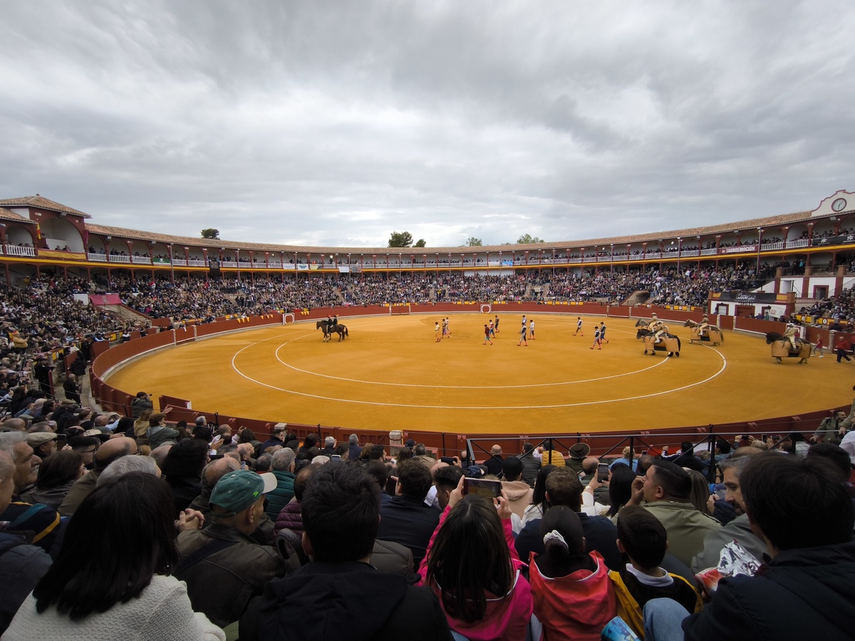 reinaguración de la plaza de toros de ciudad real con una corrida de toros para Morante, Roca Rey y De Justo  / JESUS MONROY