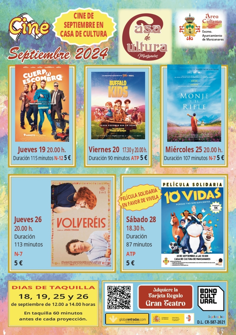 Cine, música y teatro protagonizan la agenda de la semana 