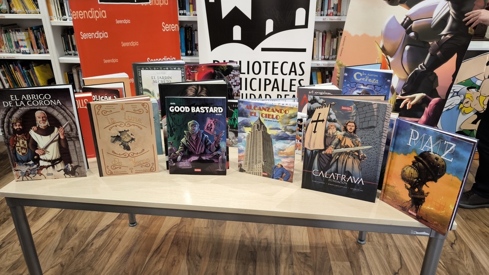 Serendipia dona 50 cómics a las bibliotecas municipales