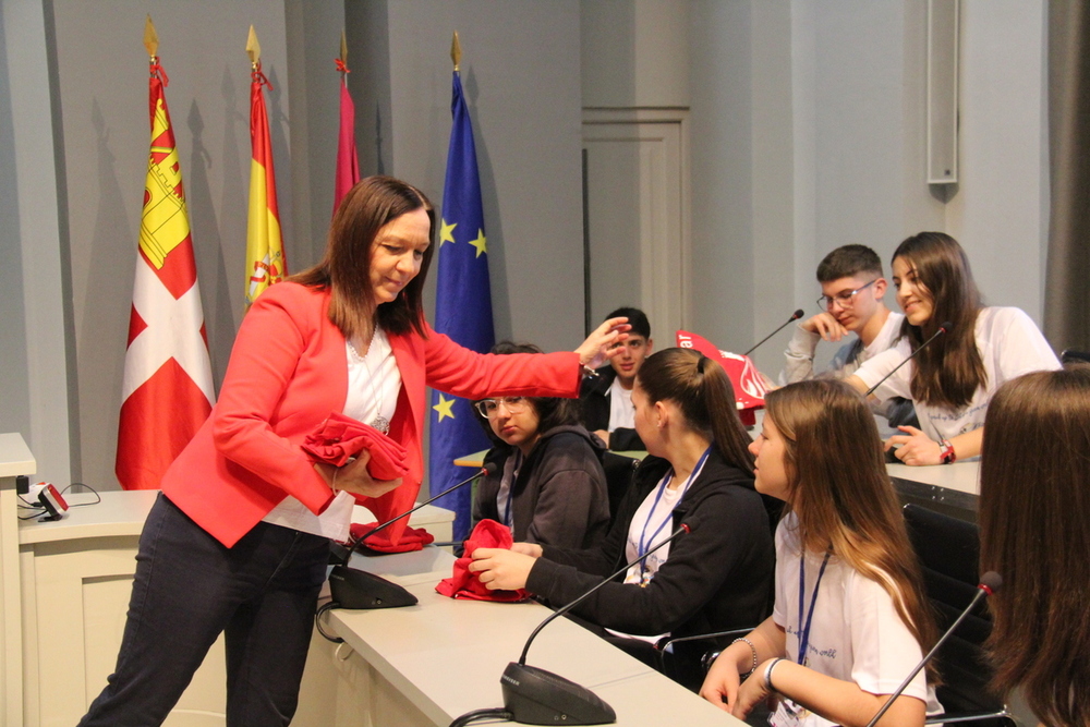 Los alumnos Erasmus visitan el Ayuntamiento