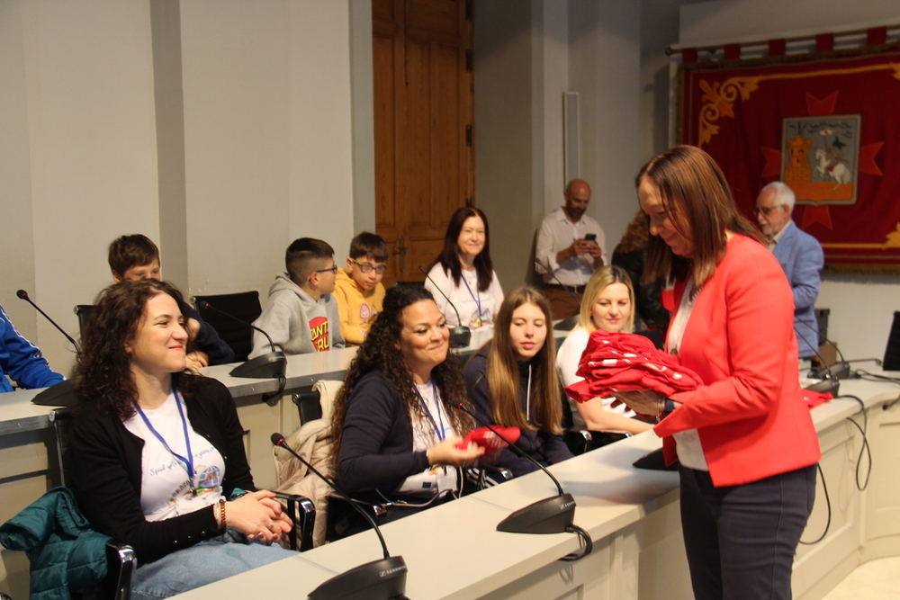 Los alumnos Erasmus visitan el Ayuntamiento