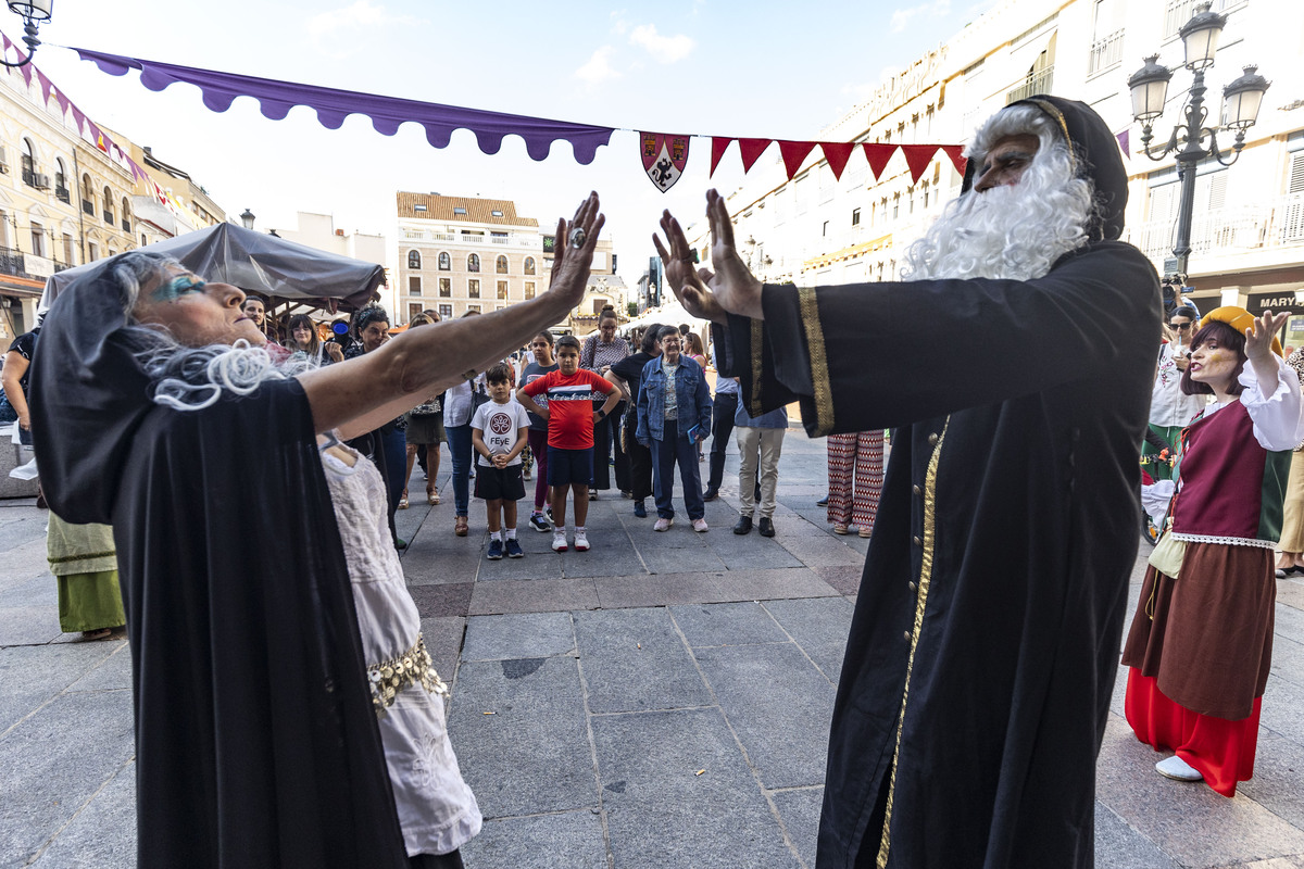 INAGURACIÓN DEL MERCADO MEDIEVAL EN CIUDAD REAL  / RUEDA VILLAVERDE