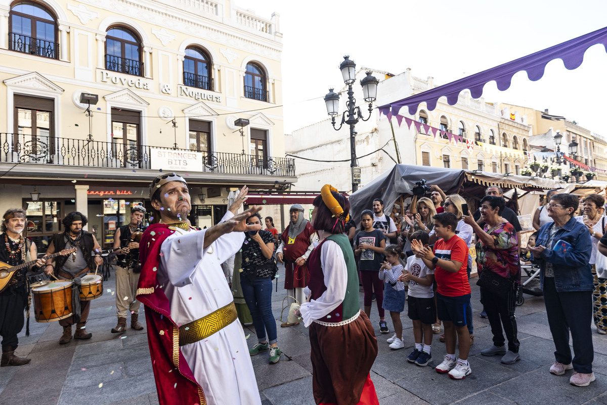 INAGURACIÓN DEL MERCADO MEDIEVAL EN CIUDAD REAL  / RUEDA VILLAVERDE