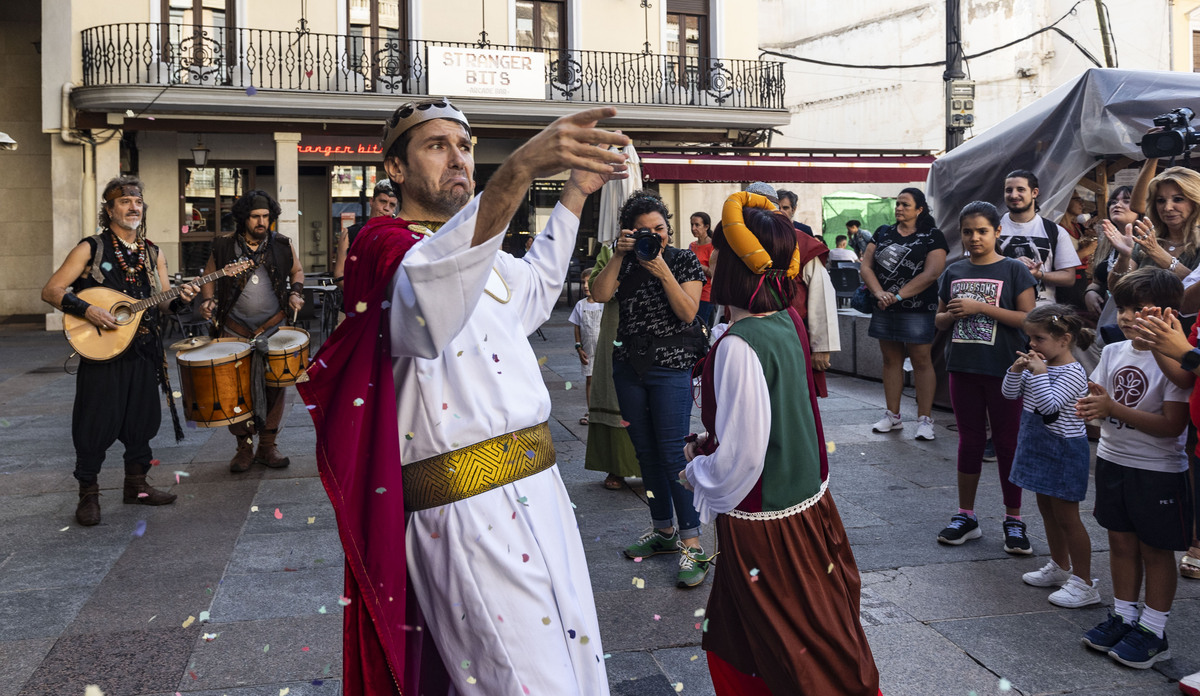 INAGURACIÓN DEL MERCADO MEDIEVAL EN CIUDAD REAL  / RUEDA VILLAVERDE