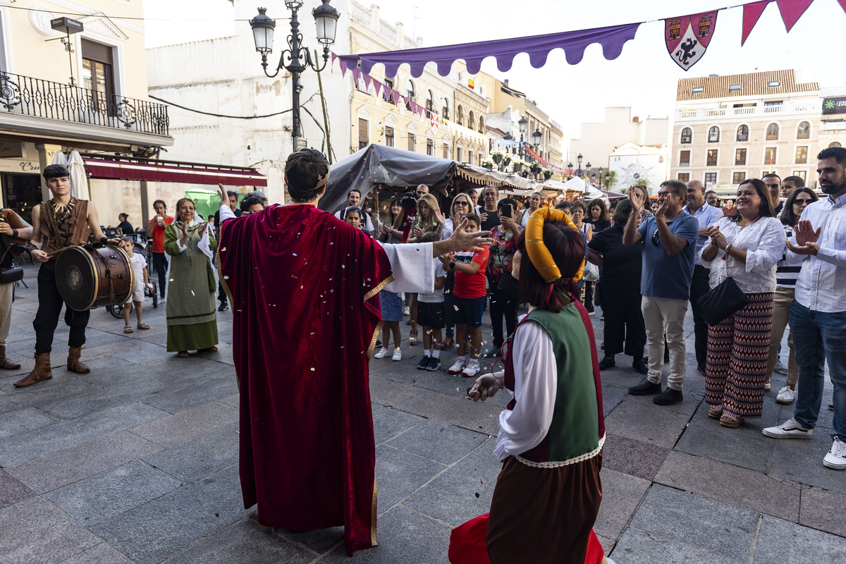 INAGURACIÓN DEL MERCADO MEDIEVAL EN CIUDAD REAL  / RUEDA VILLAVERDE