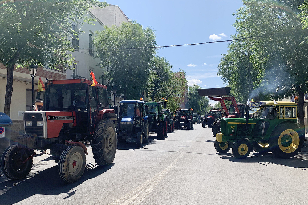 Tomelloso honra en la procesión a San Isidro