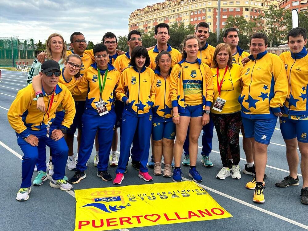 Ocho medallas para el Paralímpico Puertollano en el Nacional