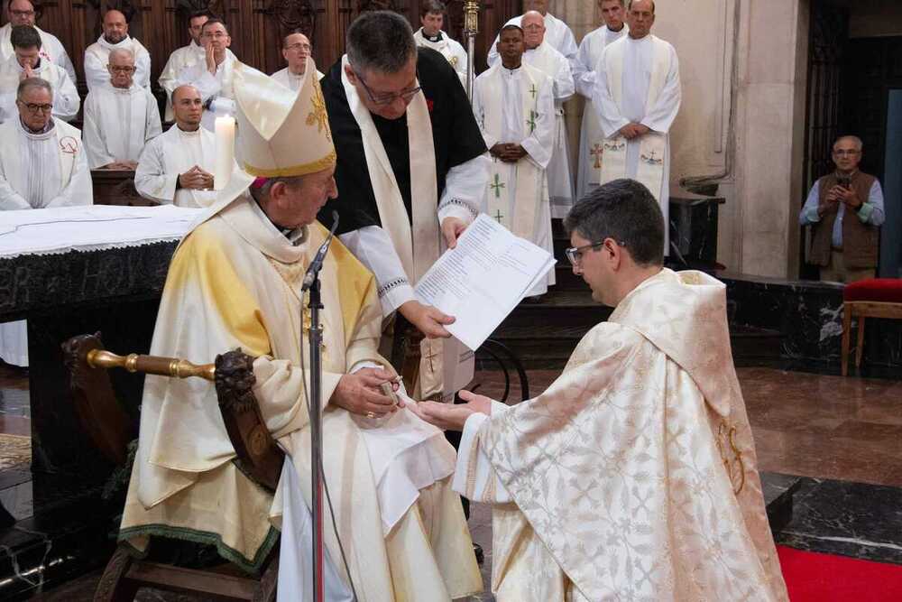 La catedral acoge la ordenación de dos nuevos sacerdotes