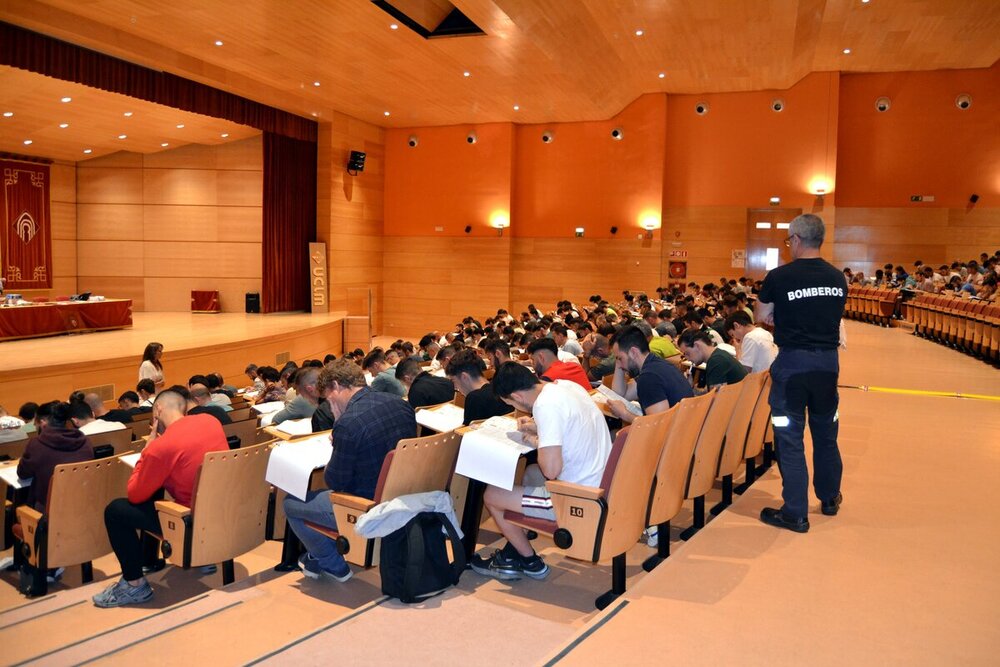 360 aspirantes a bomberos compiten por 30 plazas 