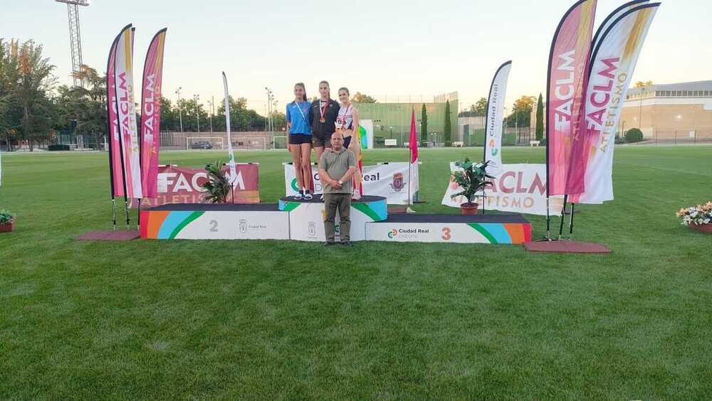 Abundante cosecha de medallas para el atletismo provincial