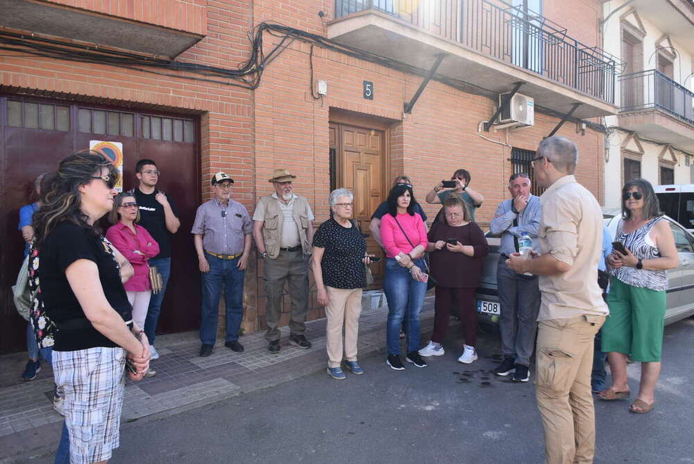 Más de 20 personas participan en la ruta 'Visítanos Daimiel’