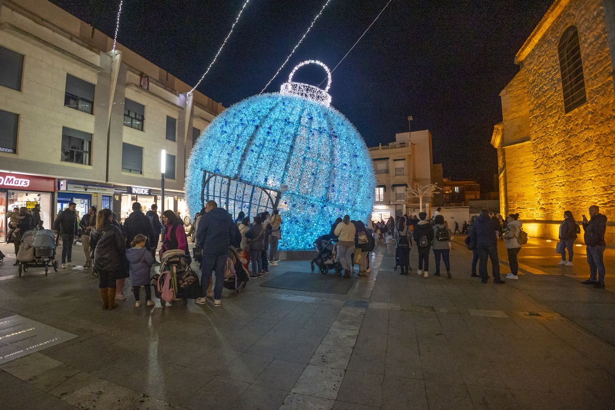 encendido de las luces de Navidad en Valdepeñas  / TOMÁS FERNÁNDEZ DE MOYA