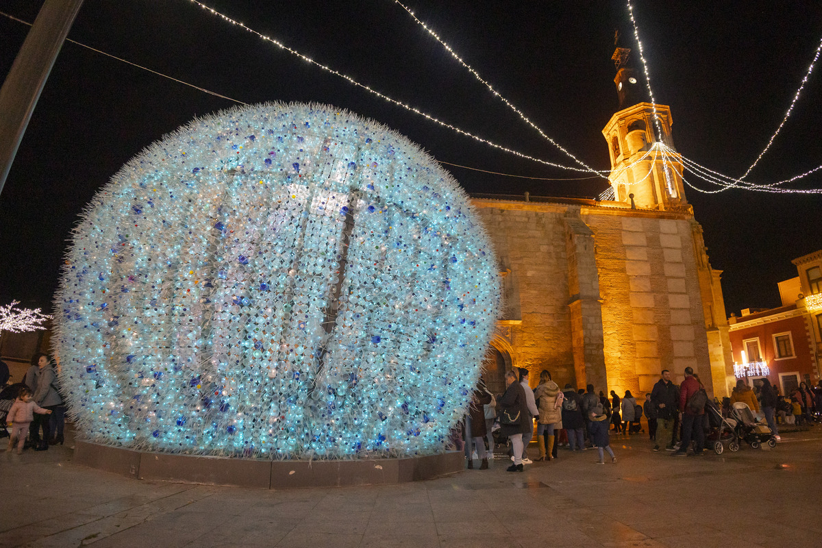 encendido de las luces de Navidad en Valdepeñas  / TOMÁS FERNÁNDEZ DE MOYA