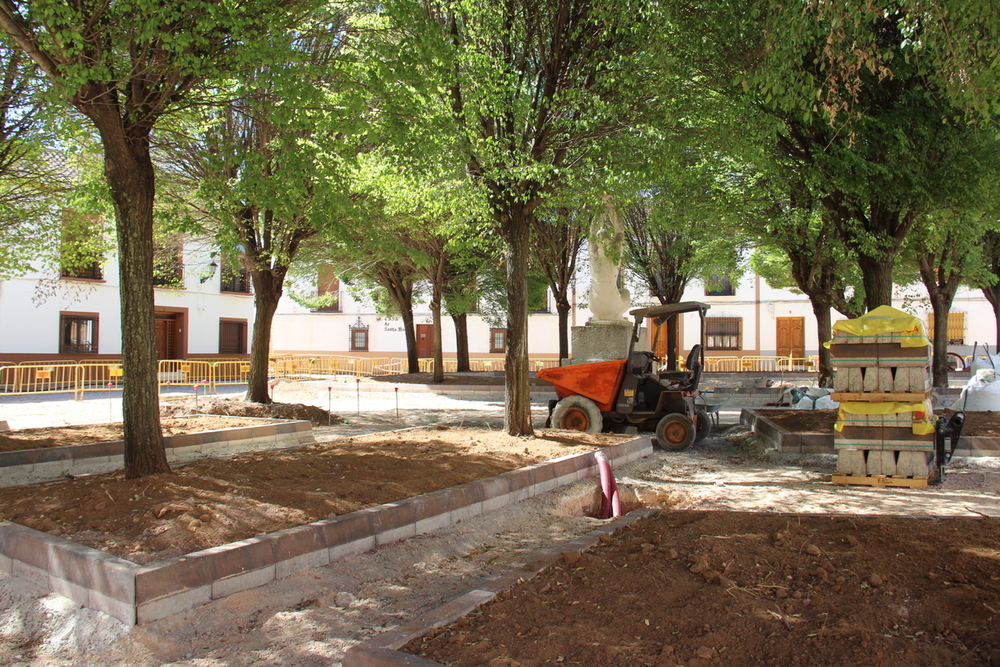 La obra de la plaza Santa María dará prioridad al peatón 