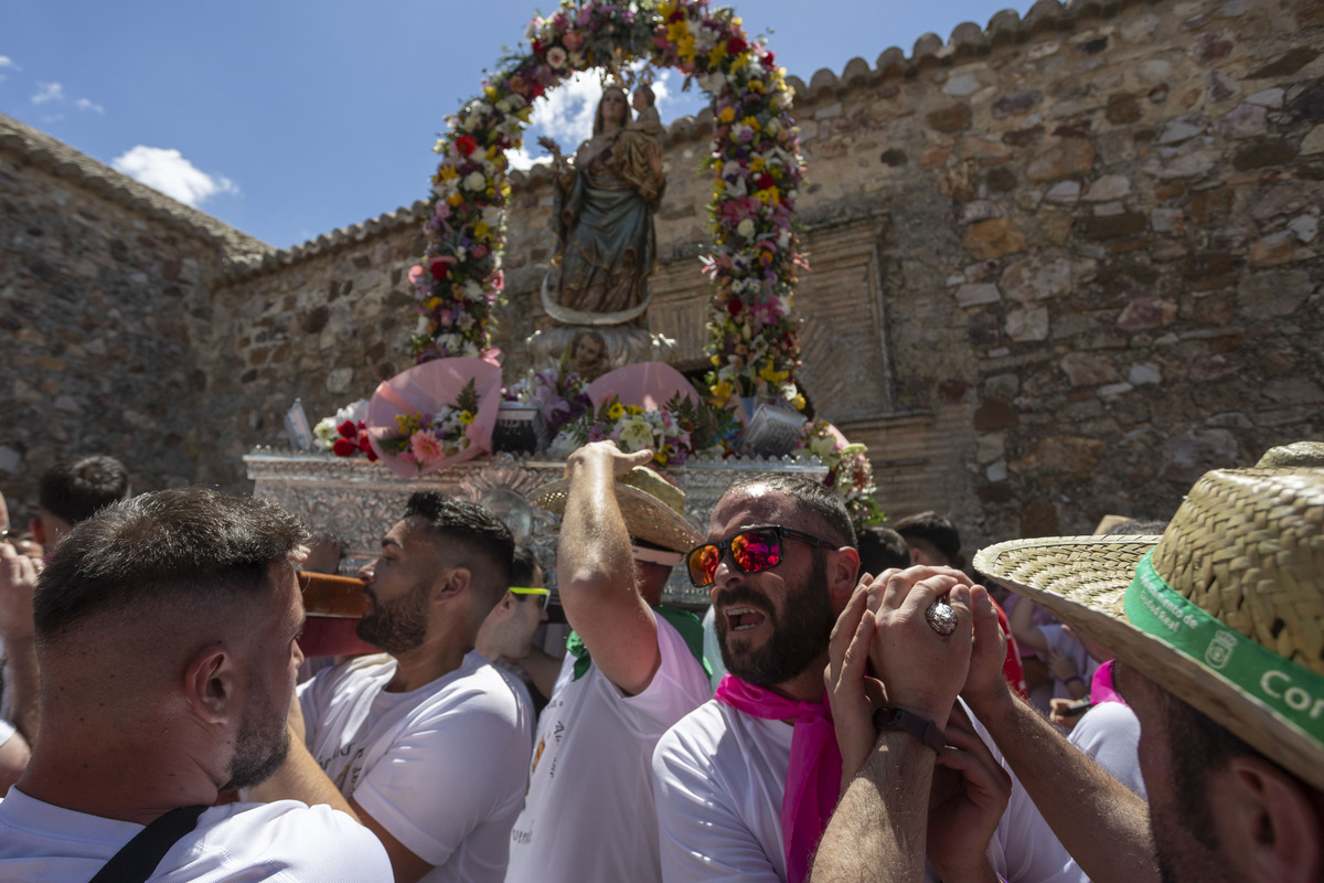 Subida de la Virgen de Alarcos  / TOMÁS FDEZ. DE MOYA