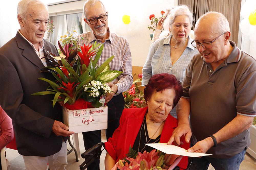 Gregoria Cambero Basquero celebra sus cien años de vida 