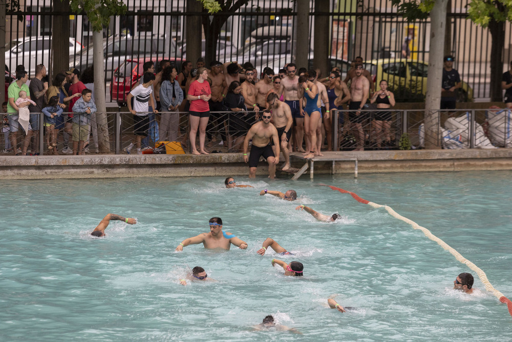 Primeros esfuerzos y sudores en el Mad Fitness Festival