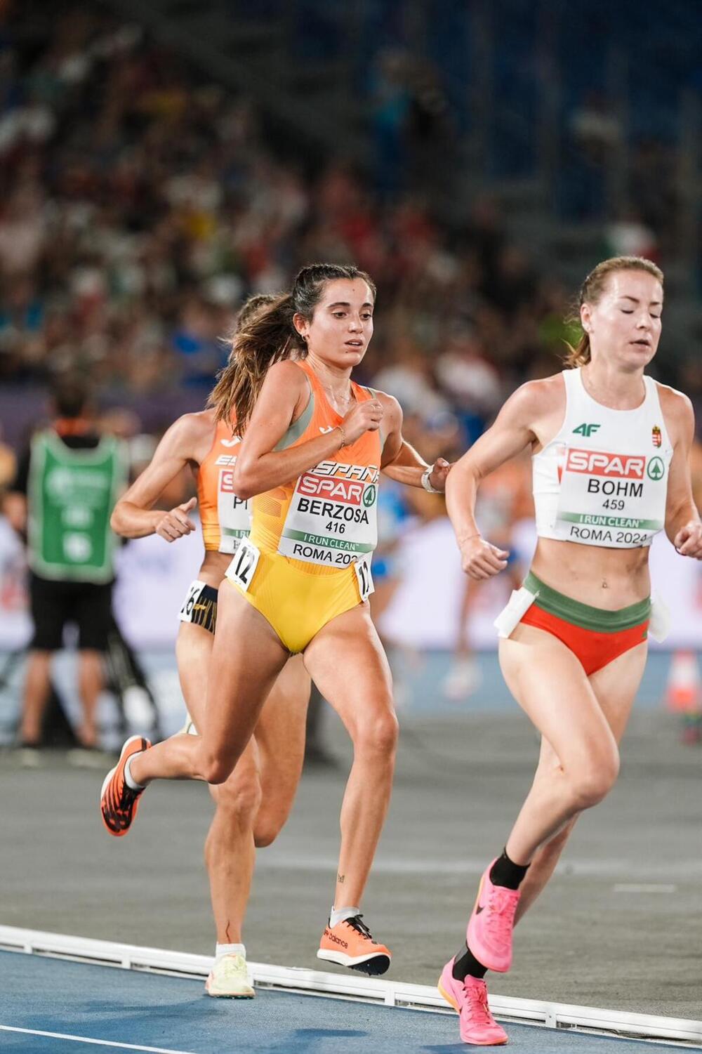 Alicia Berzosa, en la final de los 10.000 metros.