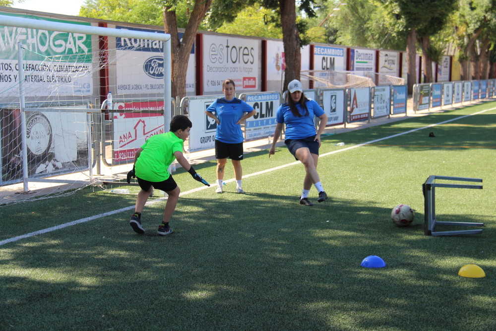 Fútbol y gimnasia rítmica en Alcázar de San Juan