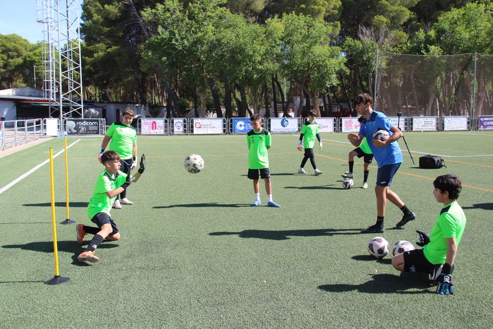 Fútbol y gimnasia rítmica en Alcázar de San Juan