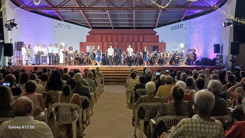 La Asociación Musical Santa Cecilia en los Escenarios de Verano de Alcázar de San Juan