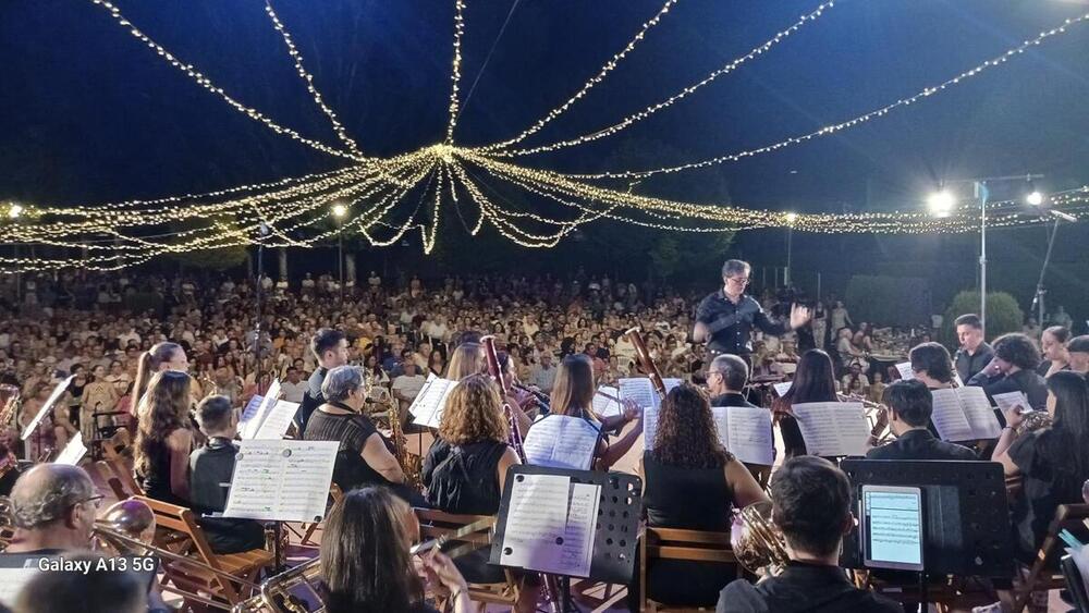 La Asociación Musical Santa Cecilia en los Escenarios de Verano de Alcázar de San Juan