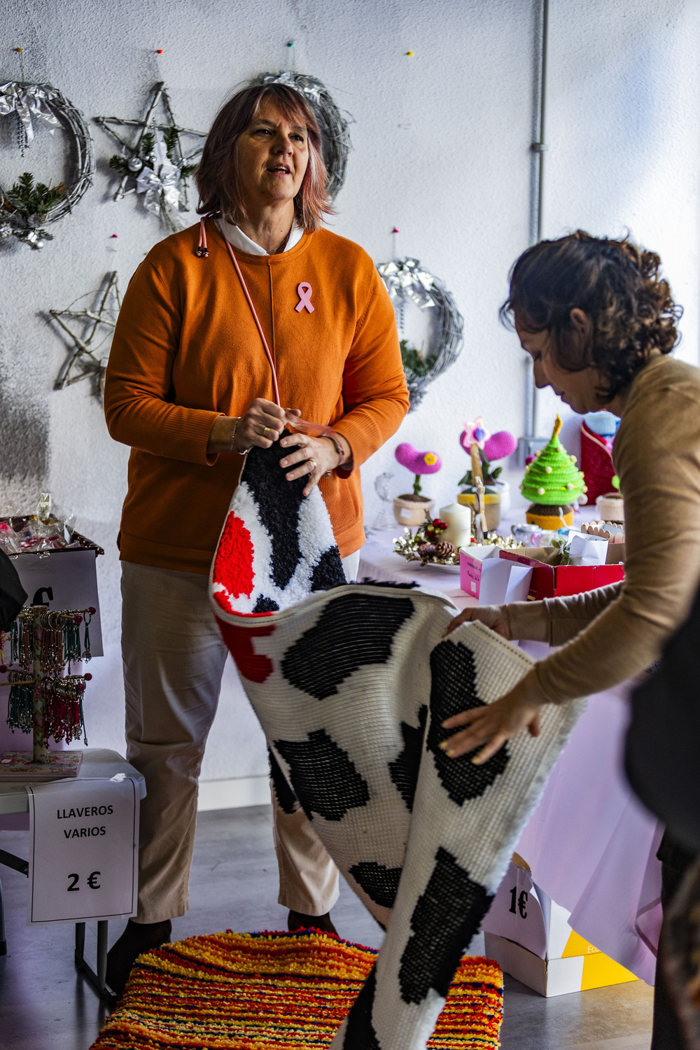 Un mercado para ayudar a Amuma en el arranque del año