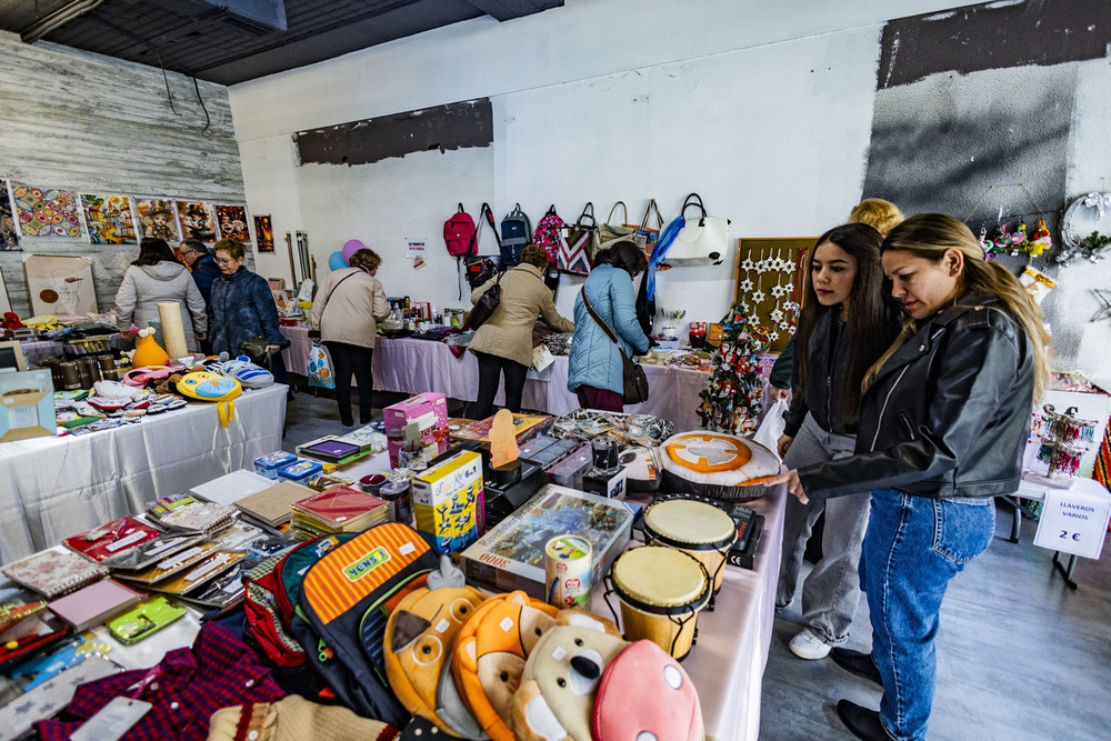 Un mercado para ayudar a Amuma en el arranque del año